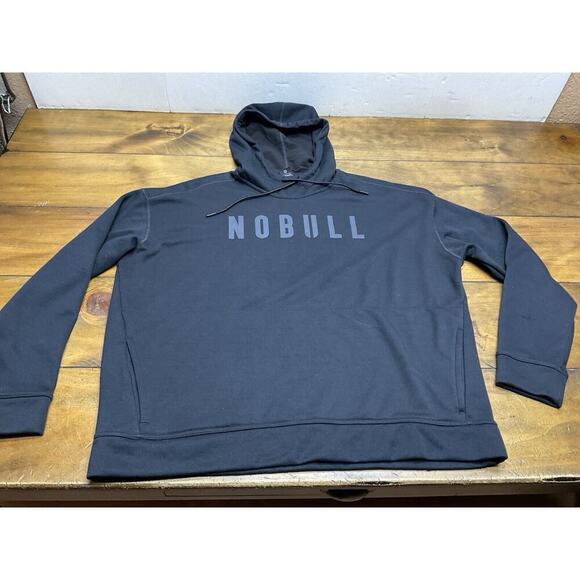 Nobull Performance Hoodie Women Large Black Training Fitness Gym - Picture 1 of 11